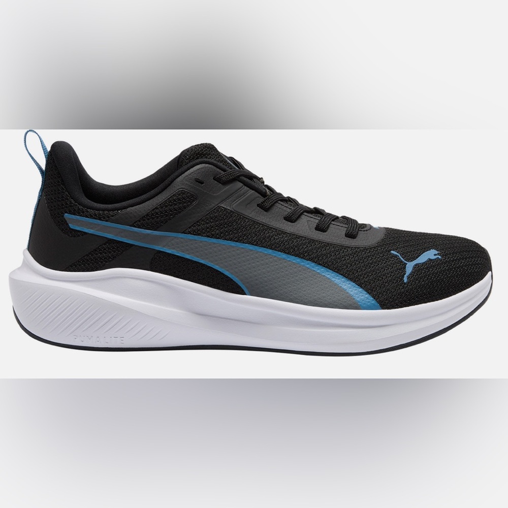 PUMA Men’s Running Sneakers Black and Blue - Picture 3 of 16